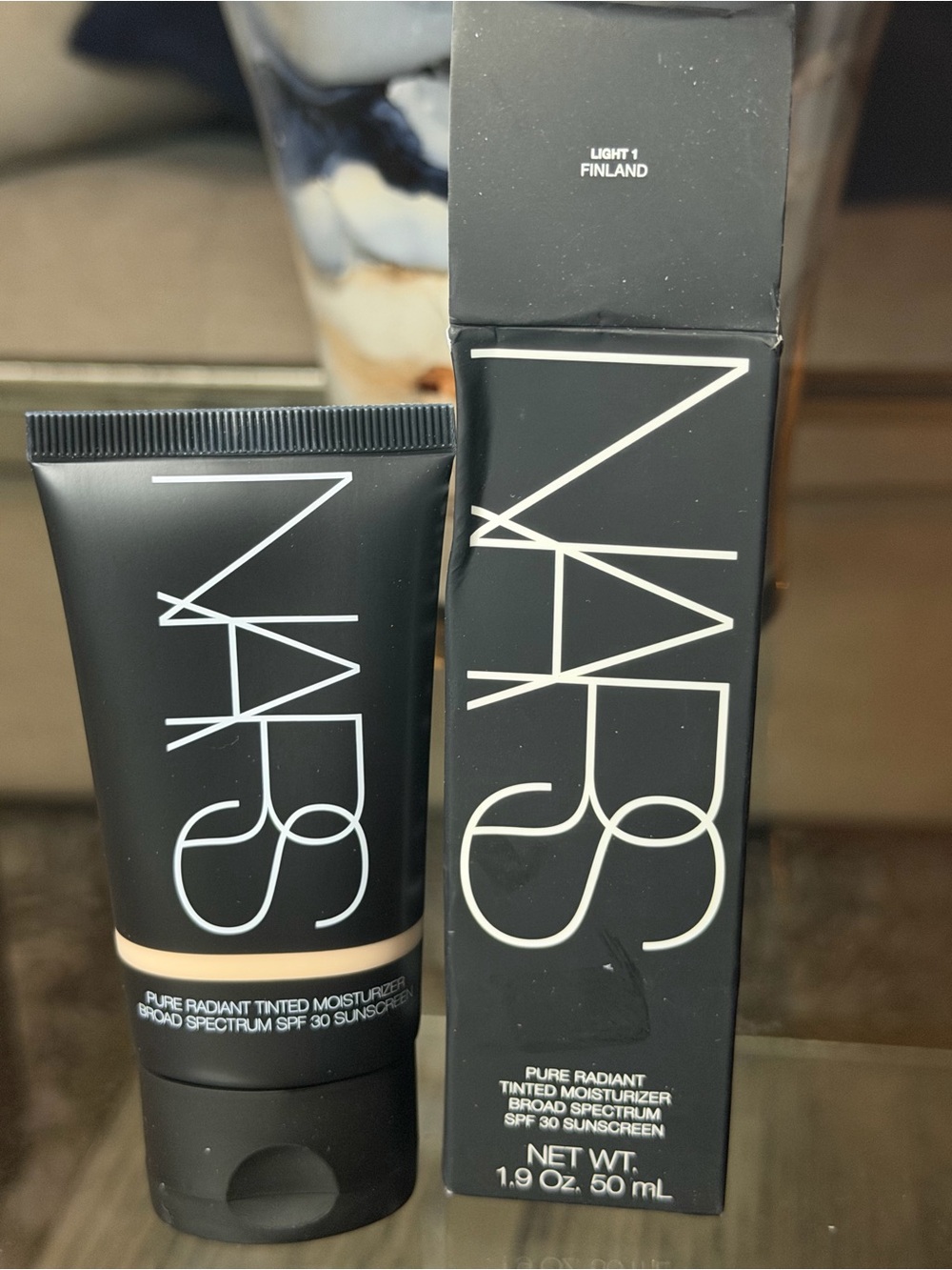 NARS Pure Radiant Tinted Moisturizer SPF 30 — Black Tube with Cream Shade